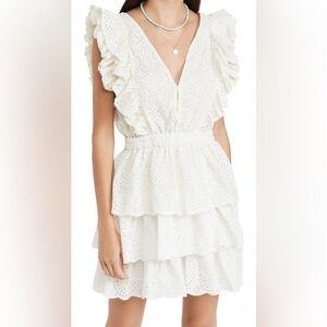 Love The Label Ruffle Tiered Mini Dress (106)